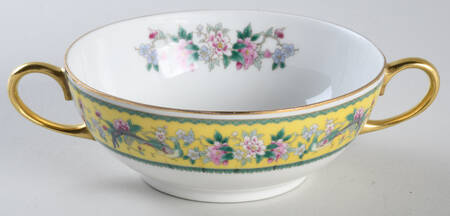 BLK31 Footed Cream Soup Bowl
