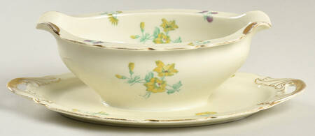 Catawba Gravy Boat with Attached Underplate