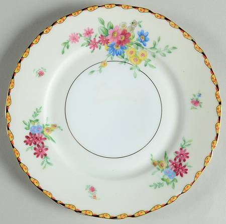 Cynthia Black Salad Plate