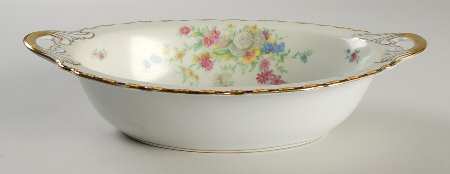 Cynthia Black 11" Oval Vegetable Bowl