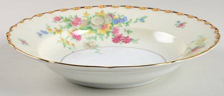 Cynthia Black Rim Soup Bowl