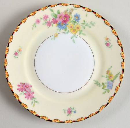 Cynthia Black Bread & Butter Plate