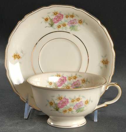 Delmonte Footed Cup & Saucer Set