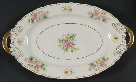 Delmonte 14" Oval Serving Platter by Black Knight