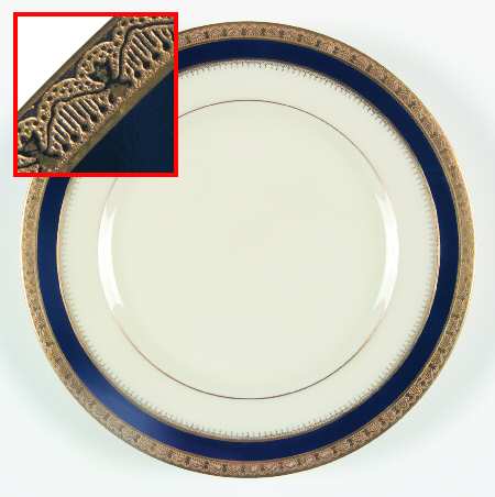 Fontainbleau Cream Salad Plate