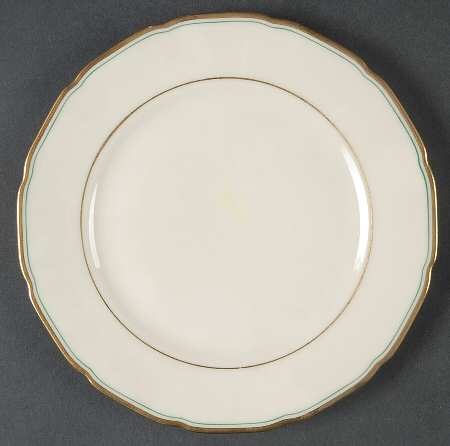 Fortuna Green Bread & Butter Plate