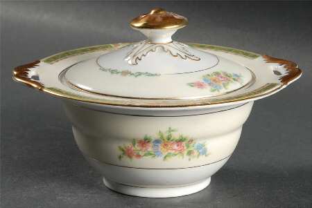 Gloria (Smooth) Sugar Bowl & Lid by Black Knight