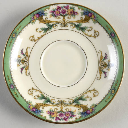 Hathaway Saucer for Footed Cup by Black Knight