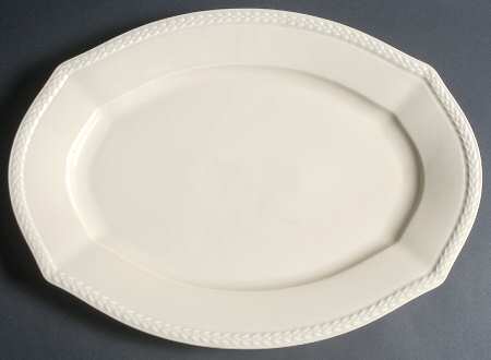 Laurel 16" Oval Serving Platter