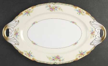 Leonora 16" Oval Serving Platter