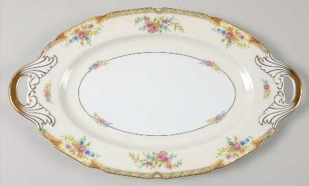 Leonora 14" Oval Serving Platter