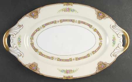 Marcia Brown 18" Oval Serving Platter