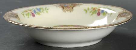 Marcia Brown Rim Fruit/Dessert (Sauce) Bowl