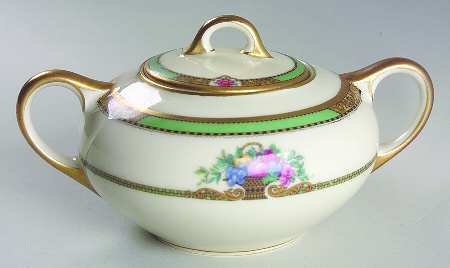 Maytime Sugar Bowl & Lid