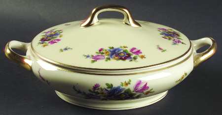 Meissen Round Covered Vegetable