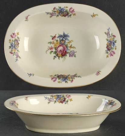 Meissen 9" Oval Vegetable Bowl