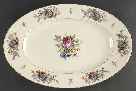 Meissen 16" Oval Serving Platter