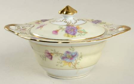 Rambler Rose Sugar Bowl & Lid