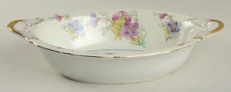 Rambler Rose 10" Oval Vegetable Bowl