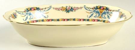 Rechere 9" Oval Vegetable Bowl