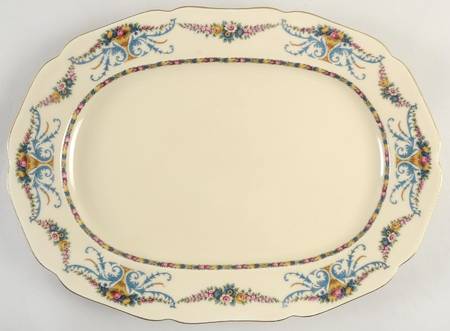 Rechere 15" Oval Serving Platter