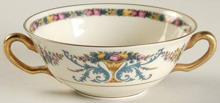 Rechere Flat Cream Soup Bowl