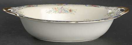 Rhoda Rhoda Blue 11" Oval Vegetable Bowl