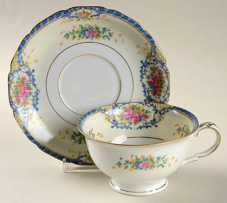 Rhoda Rhoda Blue Footed Cup & Saucer Set