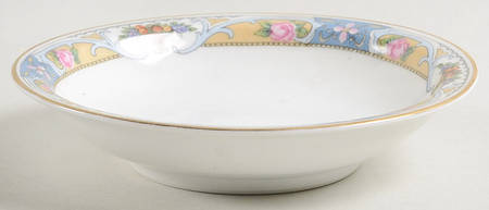 Rosari (Smooth, Fruit Basket, Blue) Fruit/Dessert (Sauce) Bowl