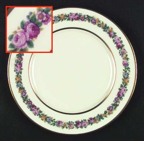 Rosemarie Luncheon Plate