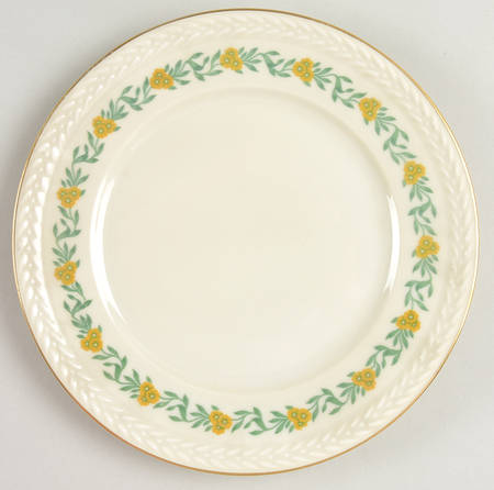 Springtime (Plain Ivory) Salad Plate