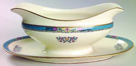 Tangiers Gravy Boat with Attached Underplate