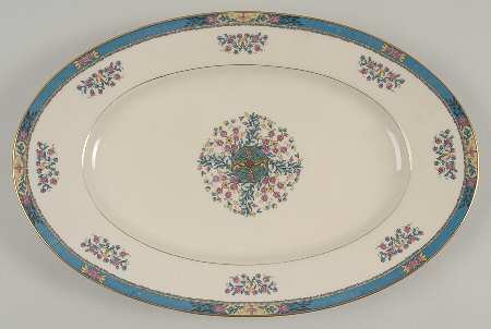 Tangiers 14" Oval Serving Platter