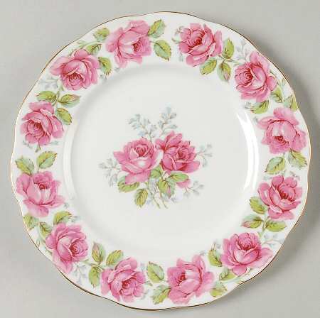 Lady Alexander Rose Dessert/Pie Plate