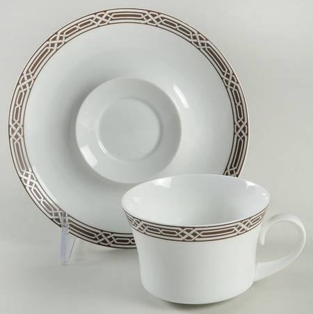 Alhambra Flat Cup & Saucer Set