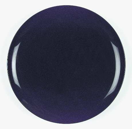 Athens Black Dinner Plate