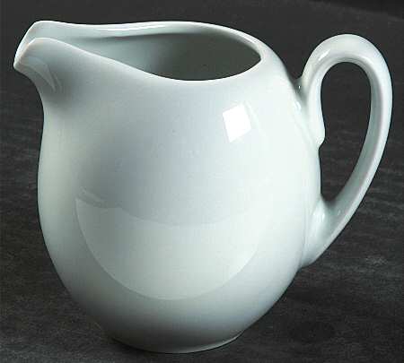 Athens White Creamer