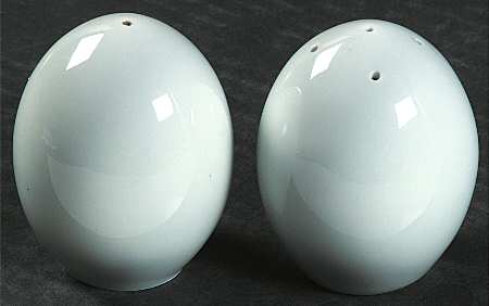 Athens White Salt & Pepper Set