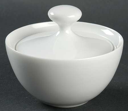 Blanco Mini Sugar Bowl & Lid
