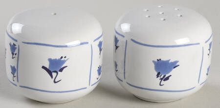 Blue Fields Salt & Pepper Set
