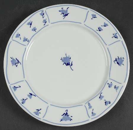 Blue Fields Salad Plate