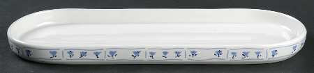 Blue Fields 12" Flower Pot Tray