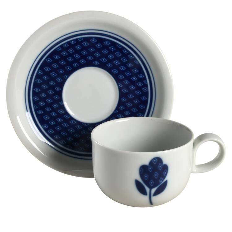 Blue Note Flat Cup & Saucer Set