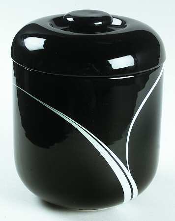 Black Pearl Large Canister & Lid