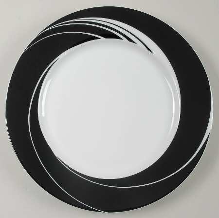 Black Pearl Salad Plate