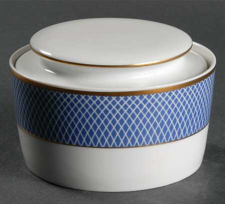 Blue Skies Sugar Bowl & Lid