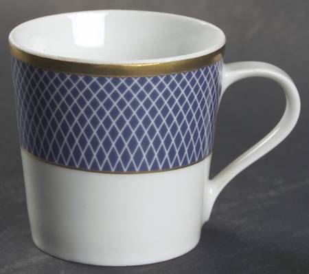 Blue Skies Flat Demitasse Cup