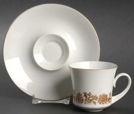 Castilla Flat Demitasse Cup & Saucer Set