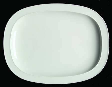 Chateau Blanc 12" Oval Serving Platter