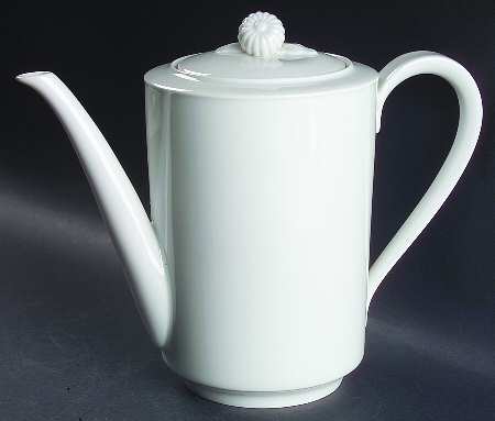 Chateau Blanc Coffee Pot & Lid